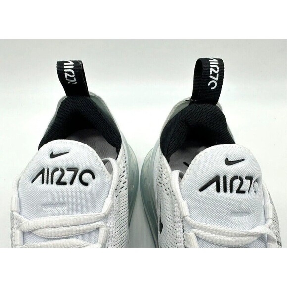 New Nike Air Max 270 Women's Size 5.5 White Black Running Shoes AH6789-100 - Picture 12 of 14